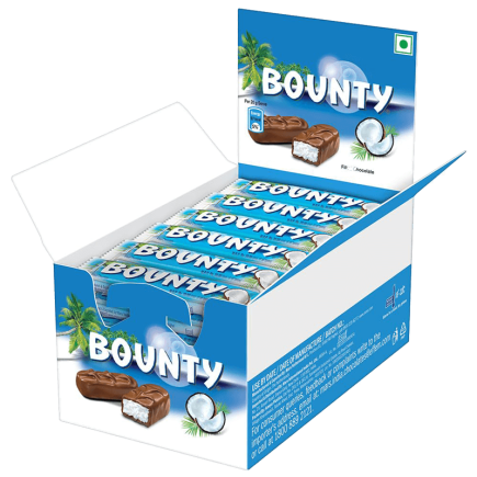 Bounty 57g - boîte de 24 Pièces