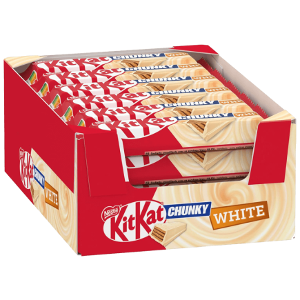KitKat Chunky White 40g - boîte de 24