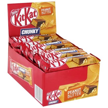 KitKat Chunky Peanut Butter 42g - boîte de 24 pièces